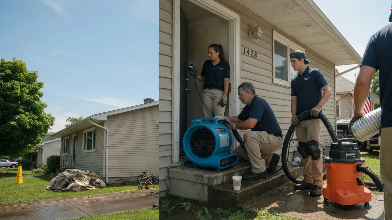 Water Damage Restoration in Sharps, VA near me